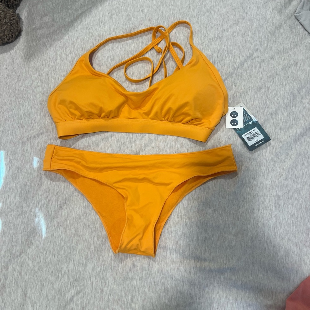 Women's Orange Bikini Set
